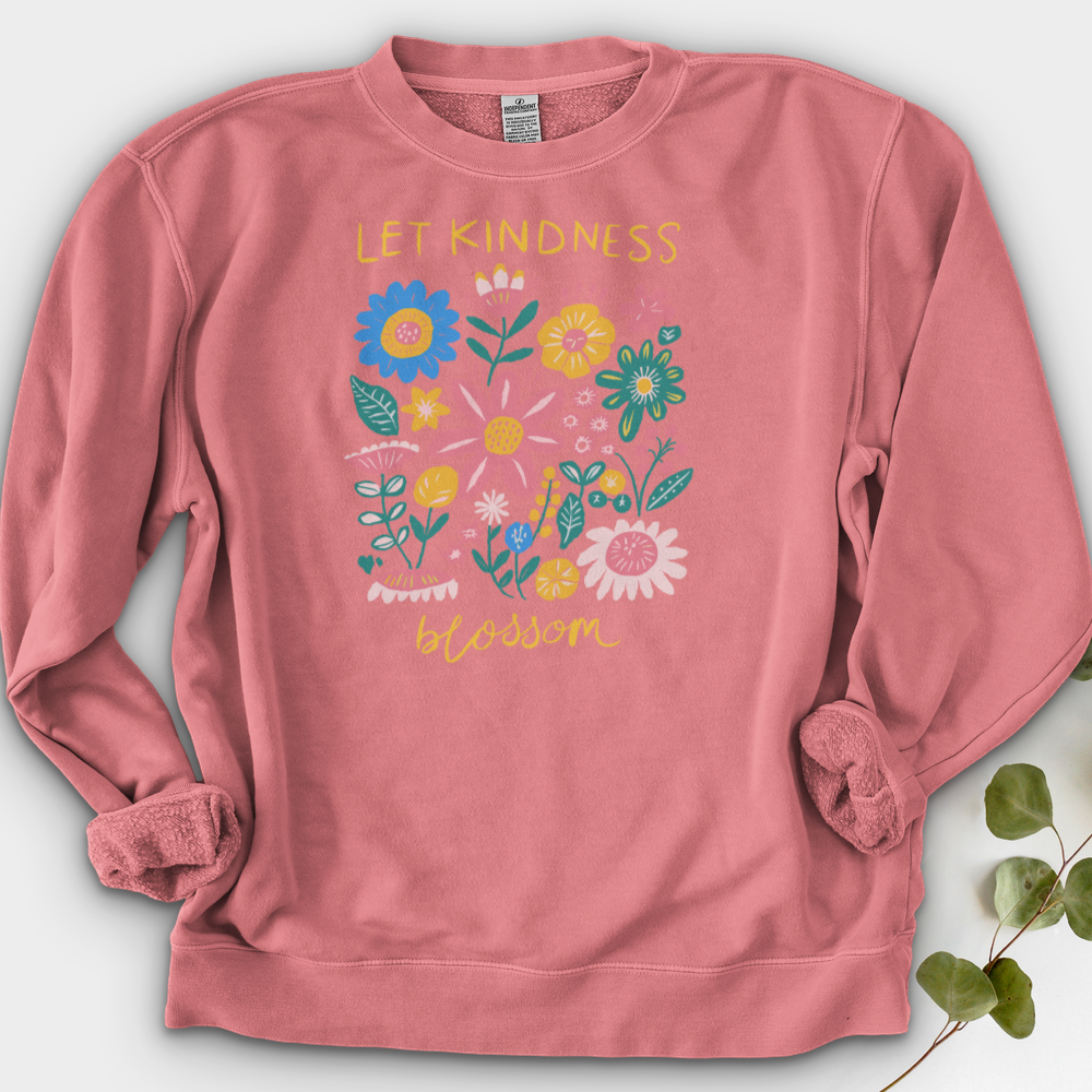 Let Kindness Blossom Crewneck