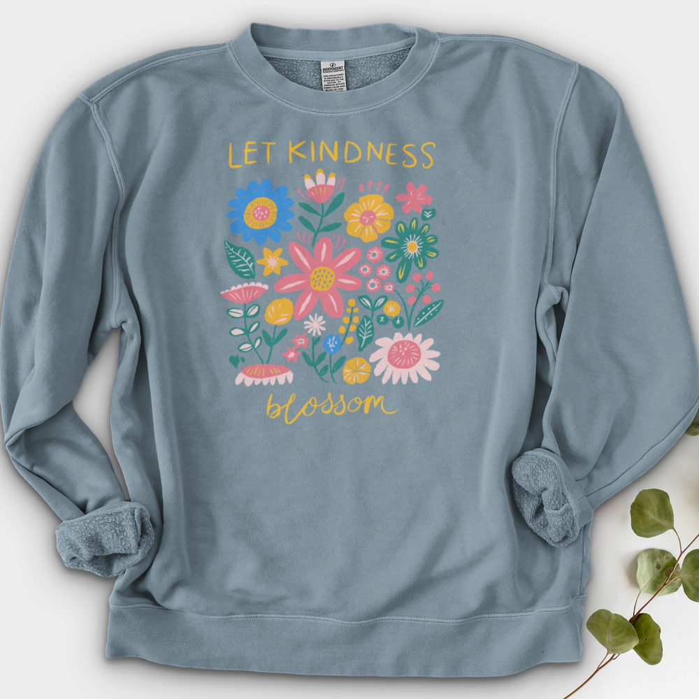 Let Kindness Blossom Crewneck