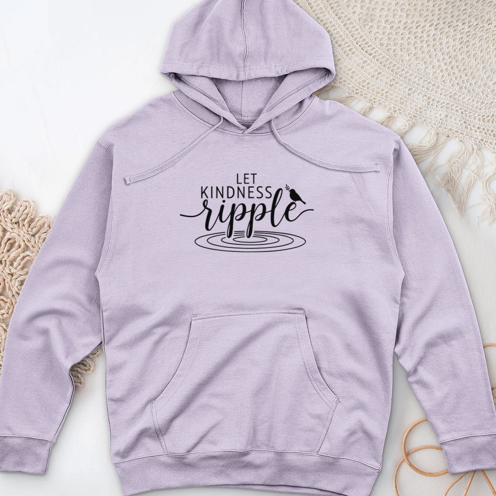 Let Kindness Ripple Midweight Hooded Sweatshirt