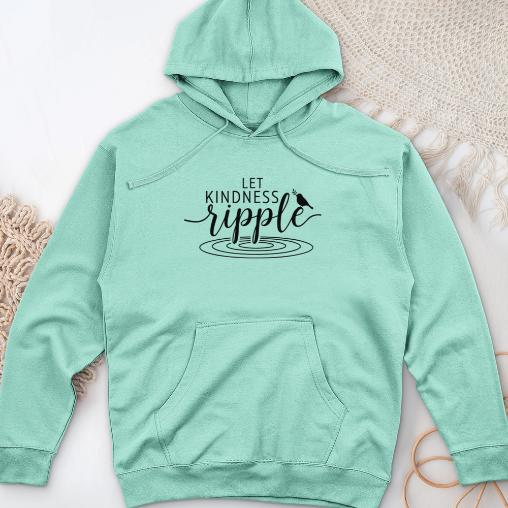 Let Kindness Ripple Midweight Hooded Sweatshirt