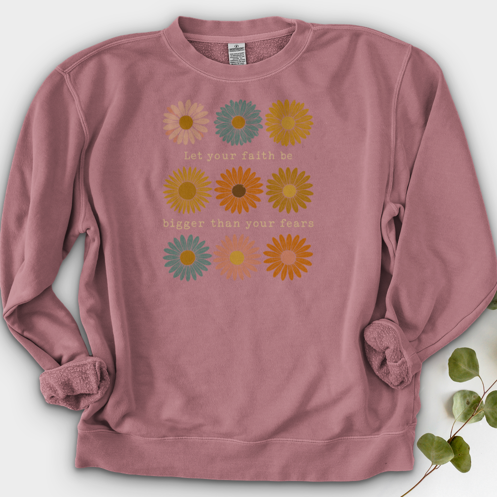Let Your Faith Be Bigger Crewneck