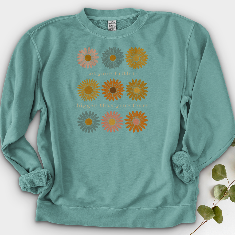 Let Your Faith Be Bigger Crewneck