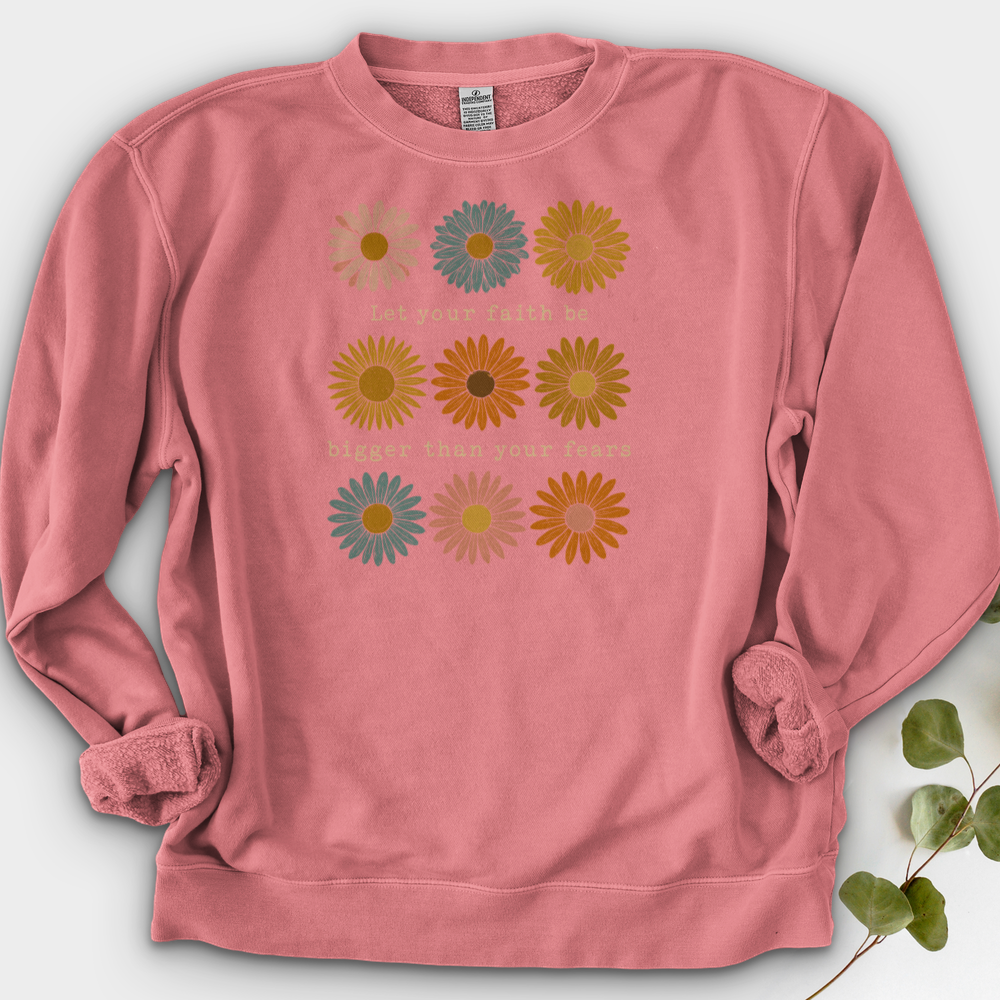 Let Your Faith Be Bigger Crewneck