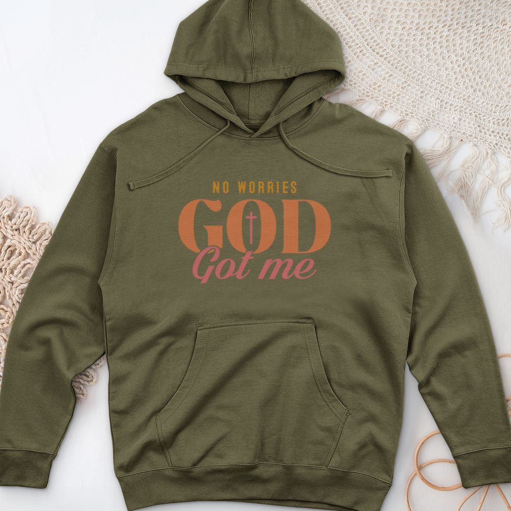 Love For God 01 Midweight Hooded Sweatshirt
