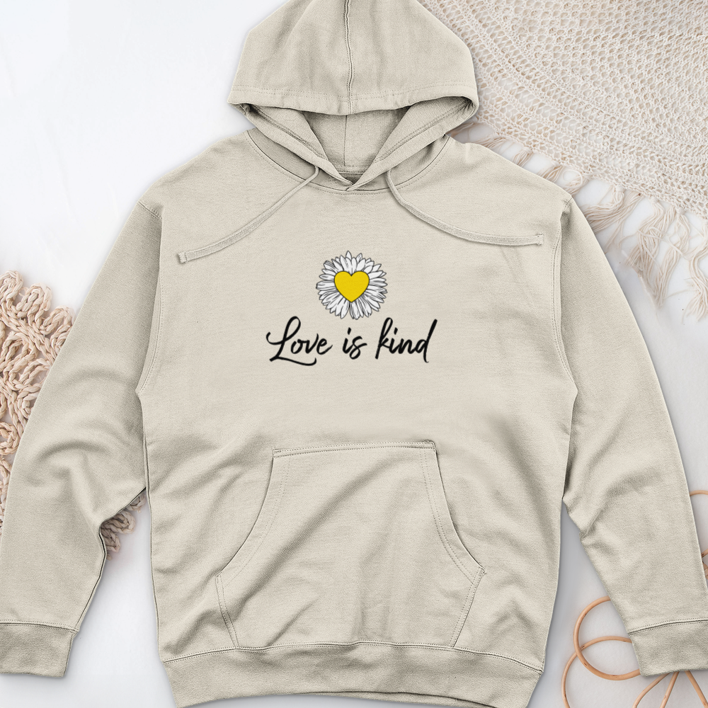 Love is Kind Midweight Hooded Sweatshirt