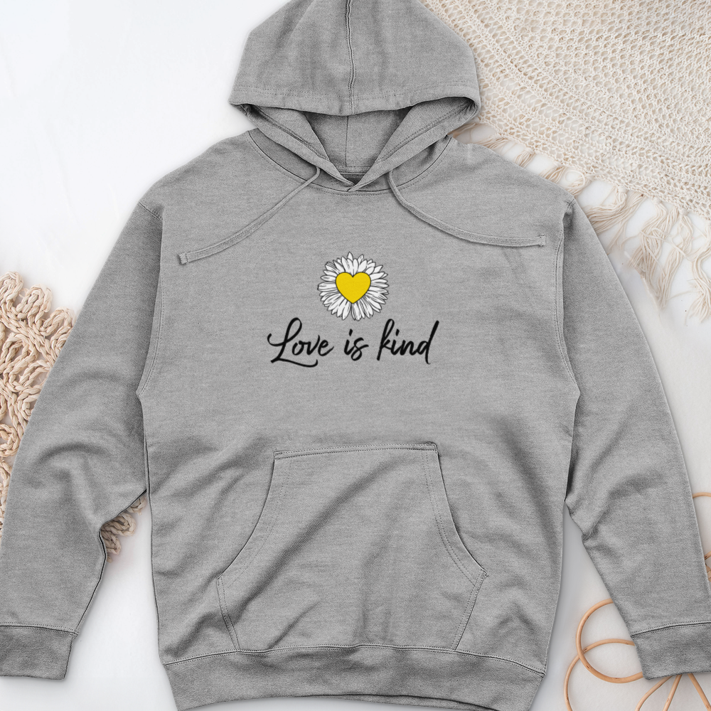 Love is Kind Midweight Hooded Sweatshirt