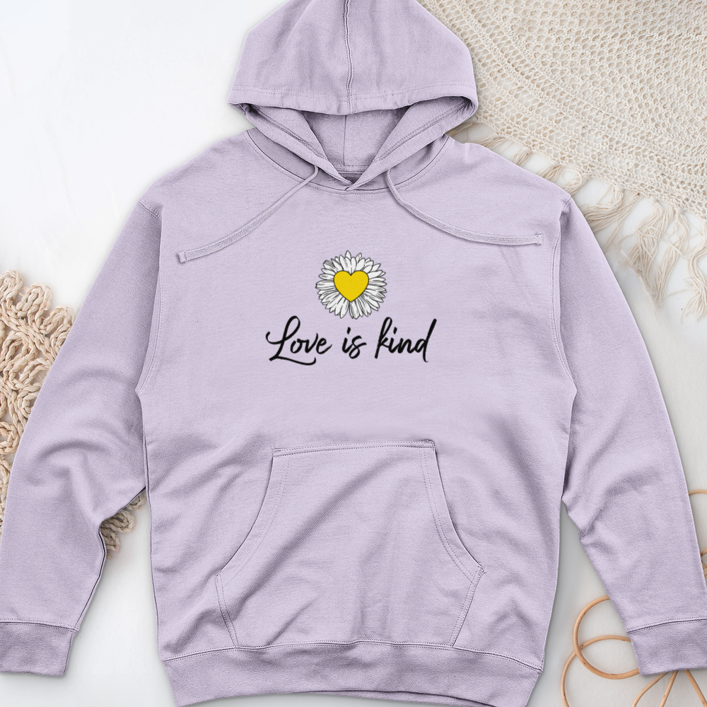 Love is Kind Midweight Hooded Sweatshirt