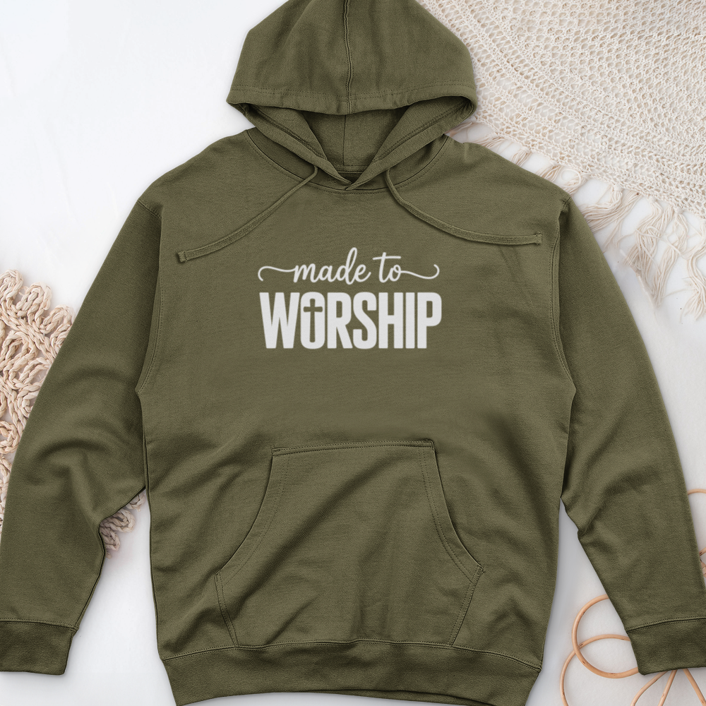 Made To Worship Midweight Hooded Sweatshirt