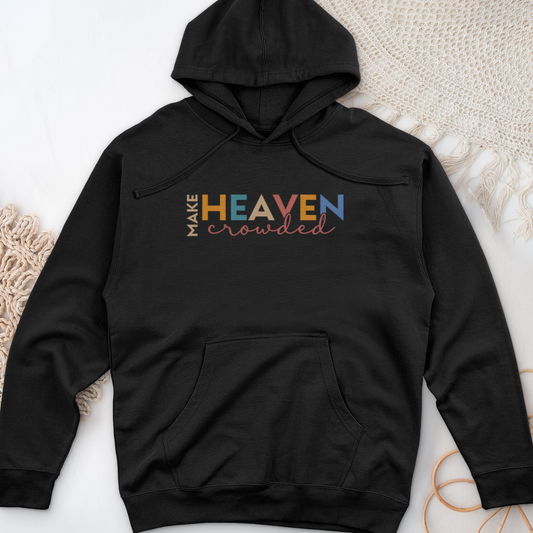 Make Heaven Crowded Midweight Hooded Sweatshirt