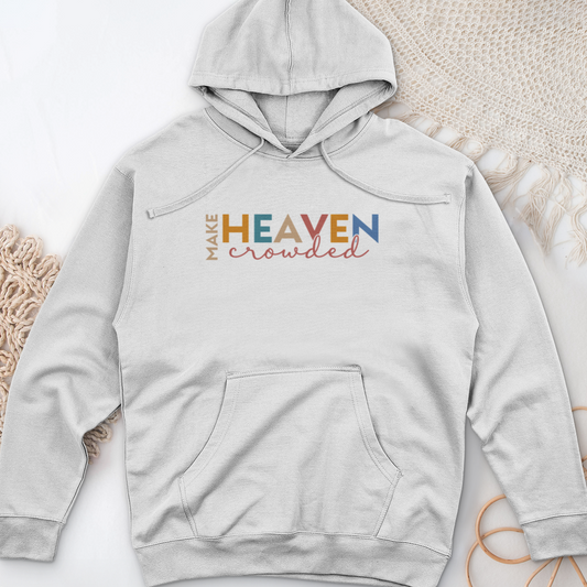 Make Heaven Crowded Midweight Hooded Sweatshirt