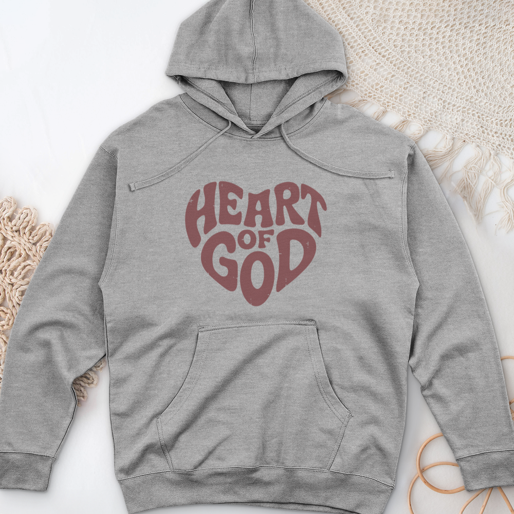 Heart of God Midweight Hooded Sweatshirt