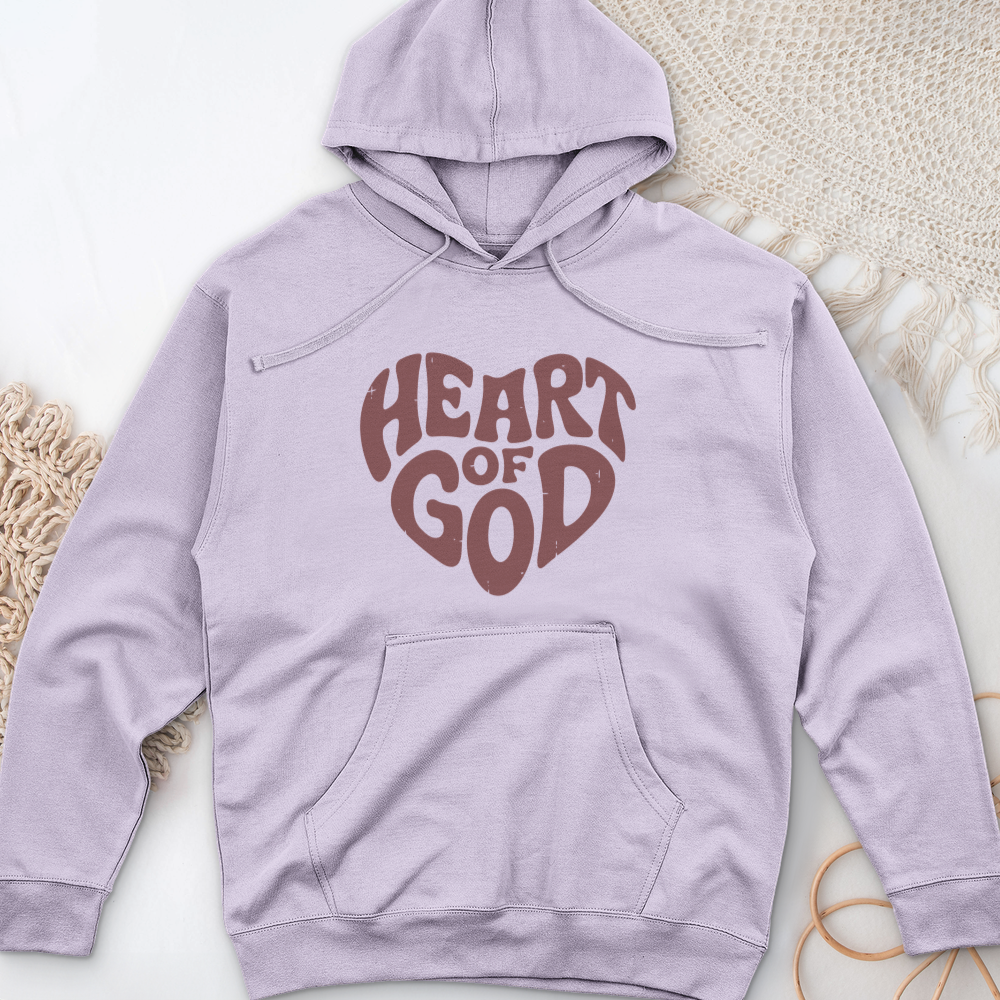 Heart of God Midweight Hooded Sweatshirt