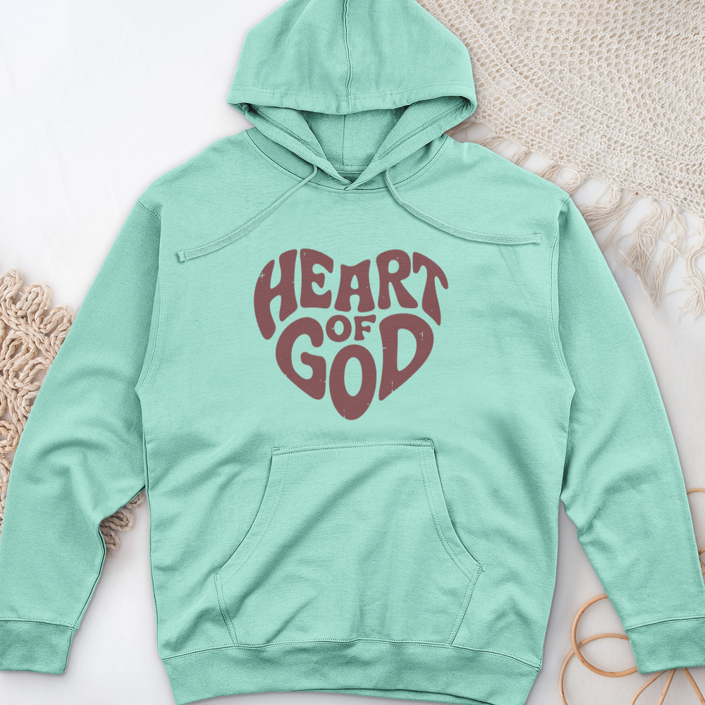 Heart of God Midweight Hooded Sweatshirt