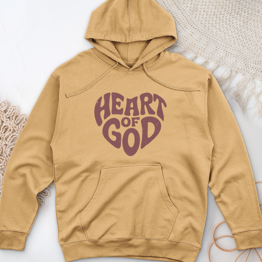 Heart of God Midweight Hooded Sweatshirt