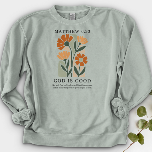 Matthew 6-33 Crewneck