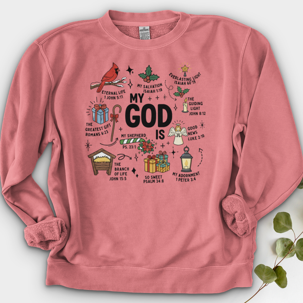 My God Is Crewneck