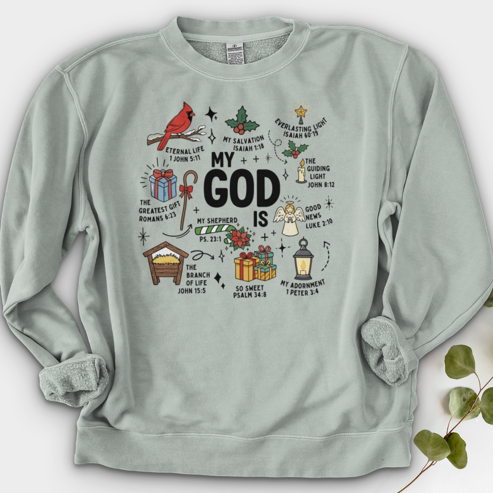 My God Is Crewneck