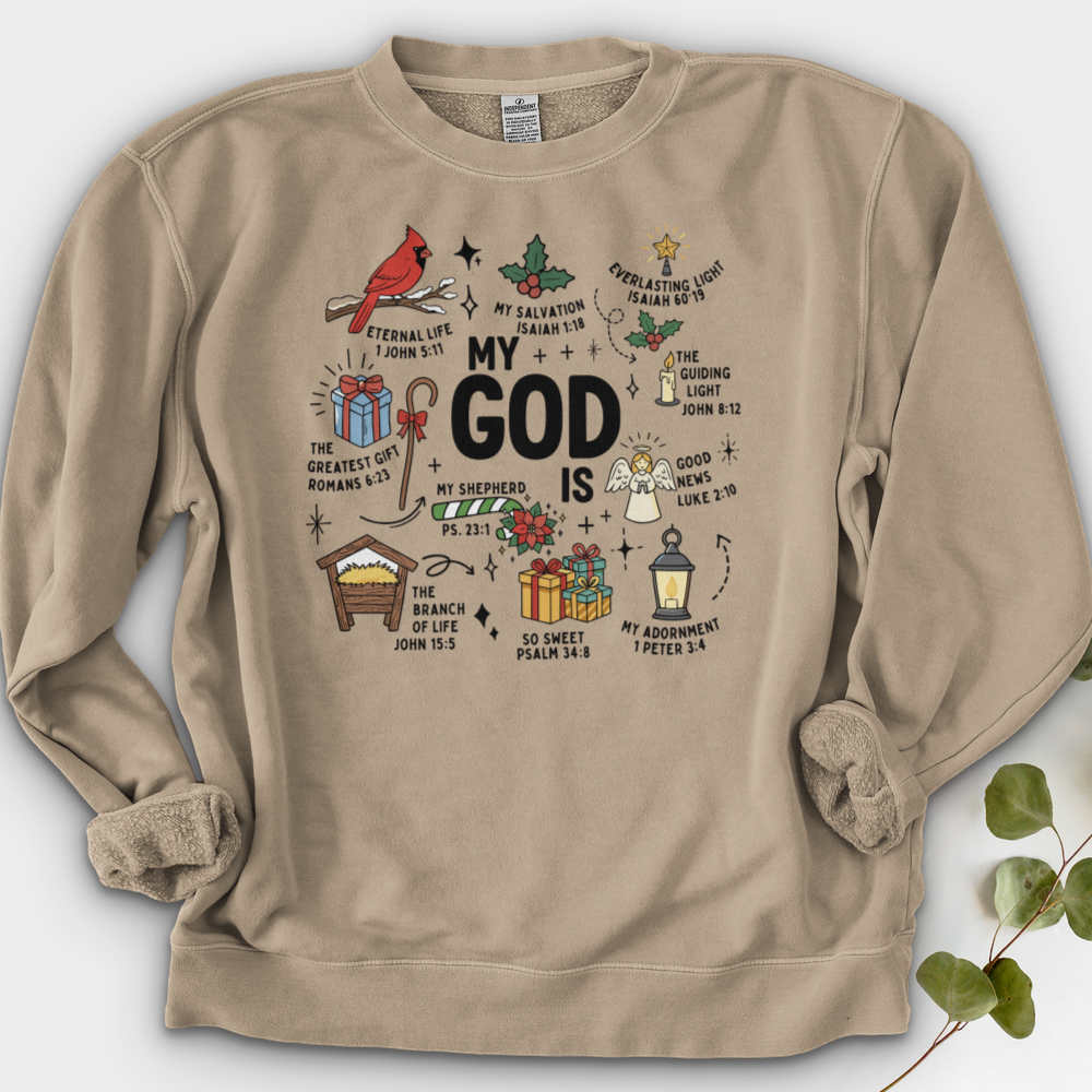 My God Is Crewneck