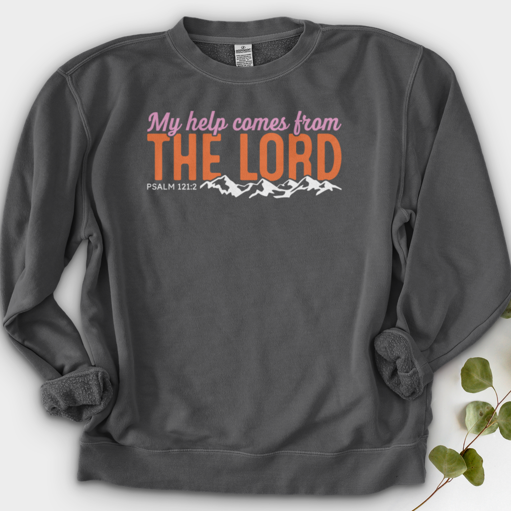 My Help Comes From The Lord Crewneck