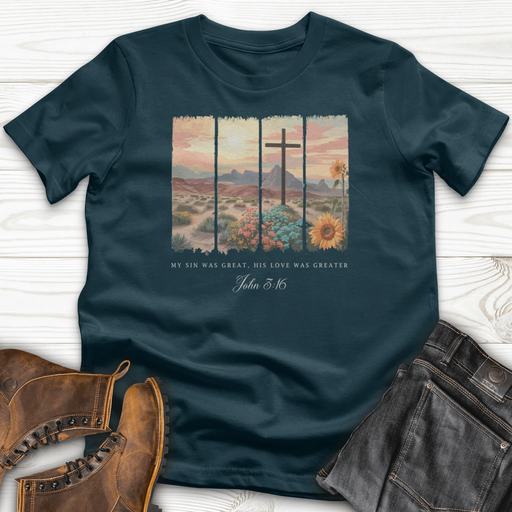My Sin was Great, His Love was Greater T-Shirt