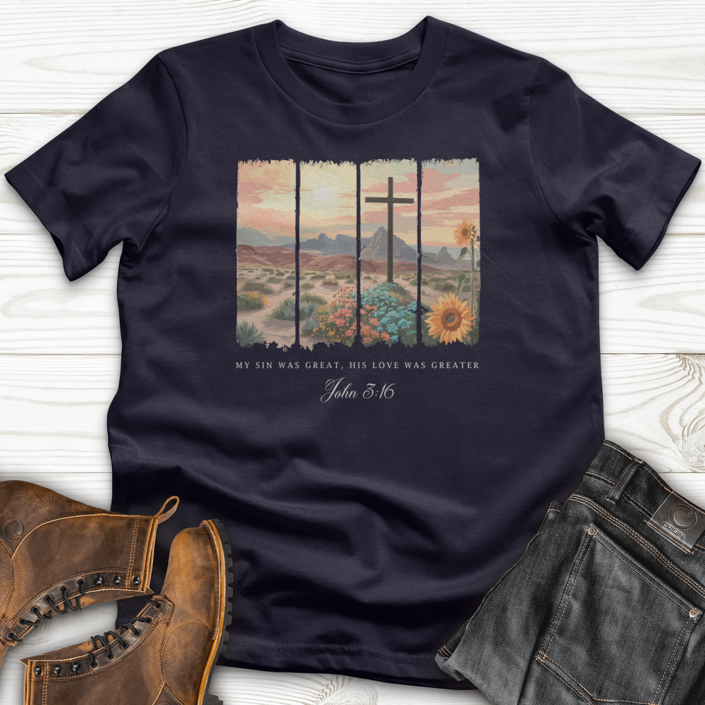 My Sin was Great, His Love was Greater T-Shirt