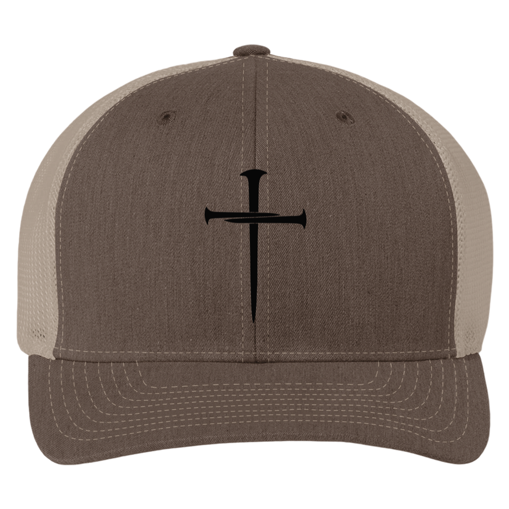 Nail Cross Trucker Cap