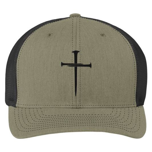 Nail Cross Trucker Cap
