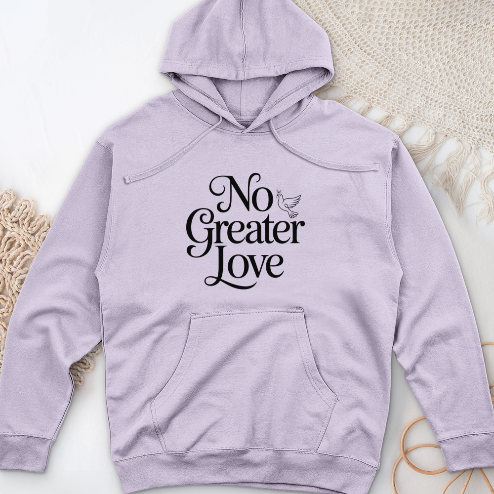 No Greater Love Midweight Hooded Sweatshirt