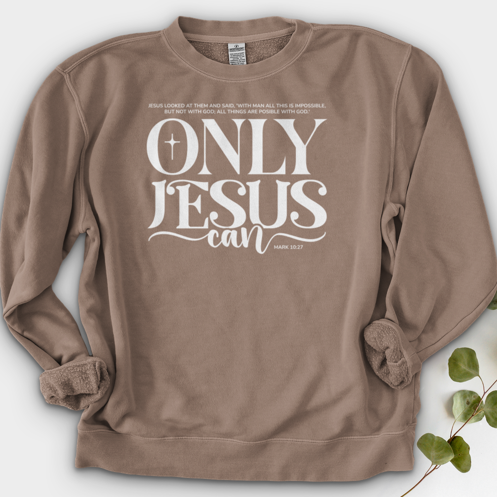 Only Jesus Can Crewneck