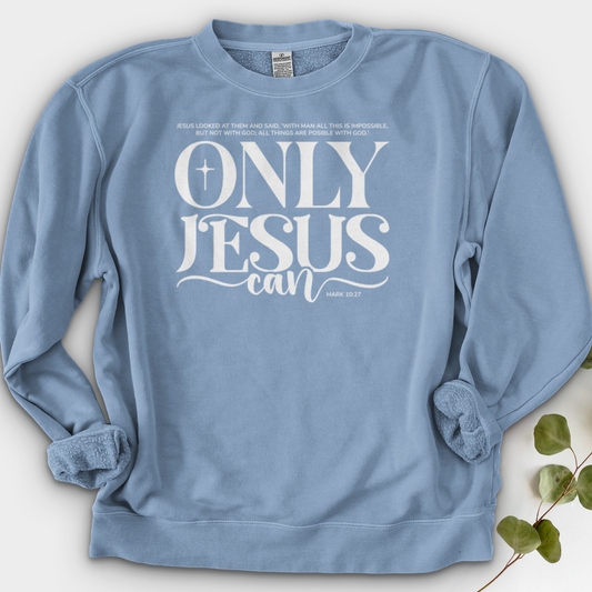 Only Jesus Can Crewneck