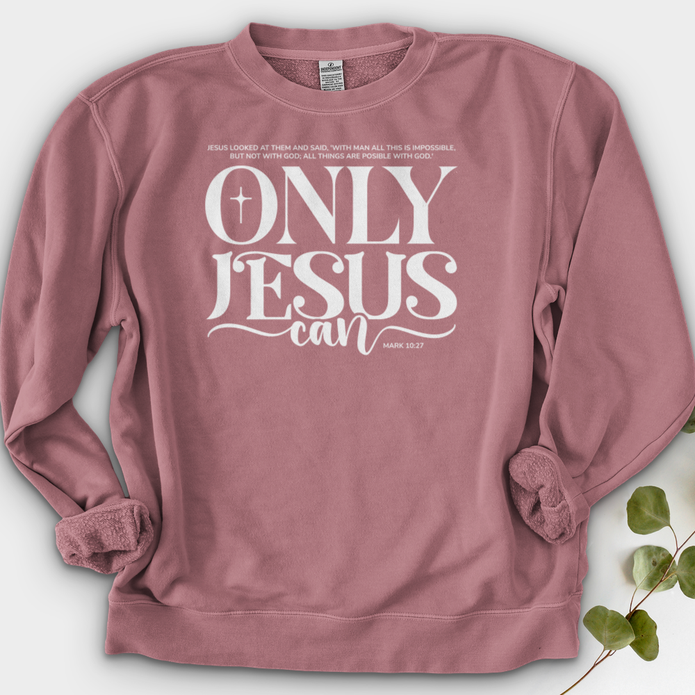 Only Jesus Can Crewneck