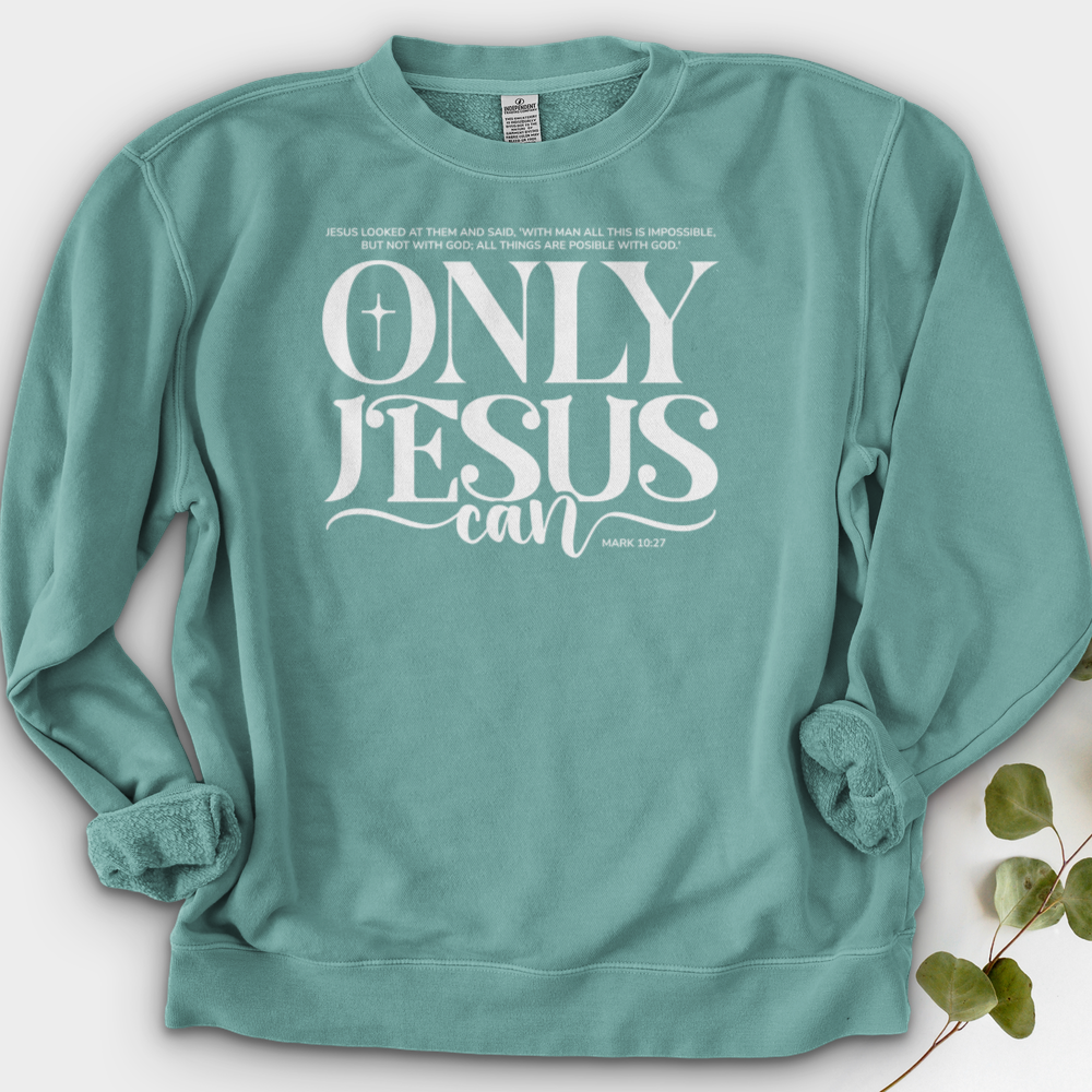 Only Jesus Can Crewneck