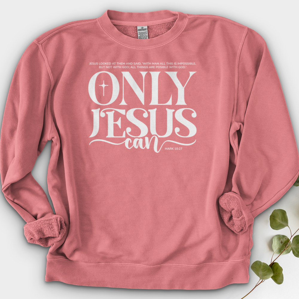 Only Jesus Can Crewneck