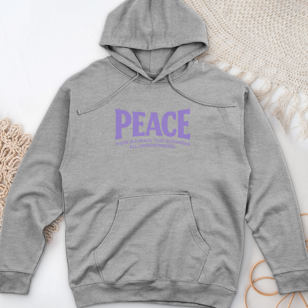 Peace Midweight Hooded Sweatshirt