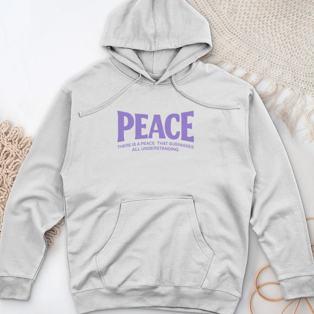 Peace Midweight Hooded Sweatshirt
