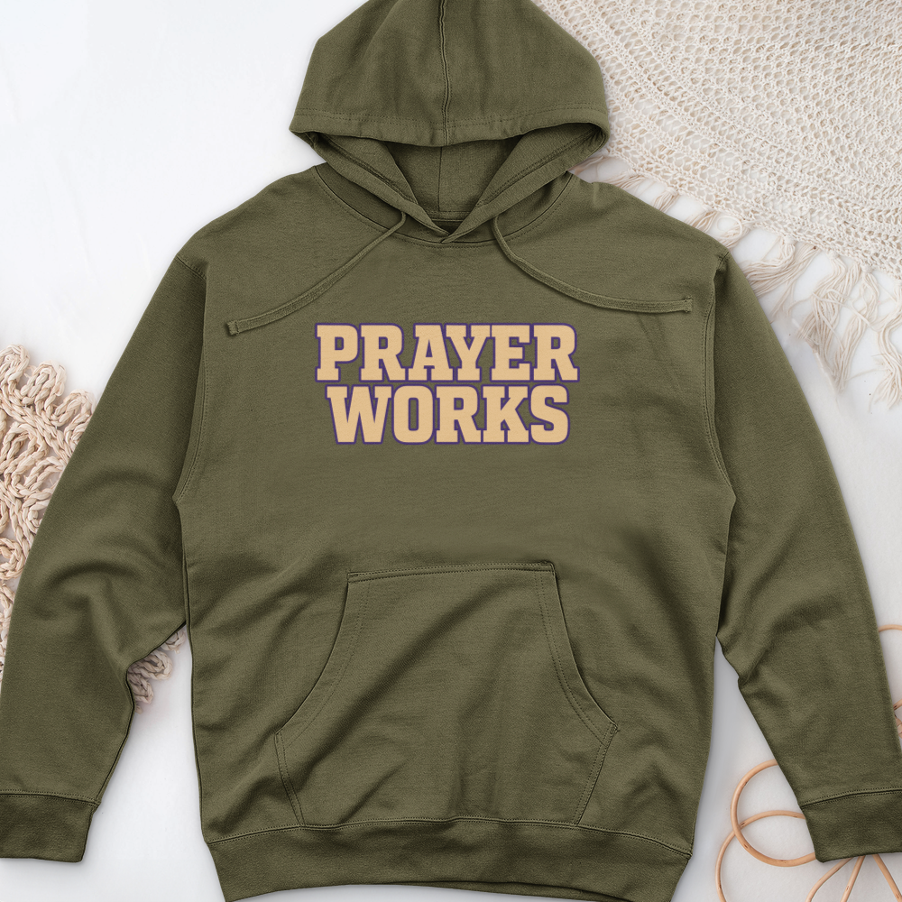 Prayer Works Midweight Hooded Sweatshirt