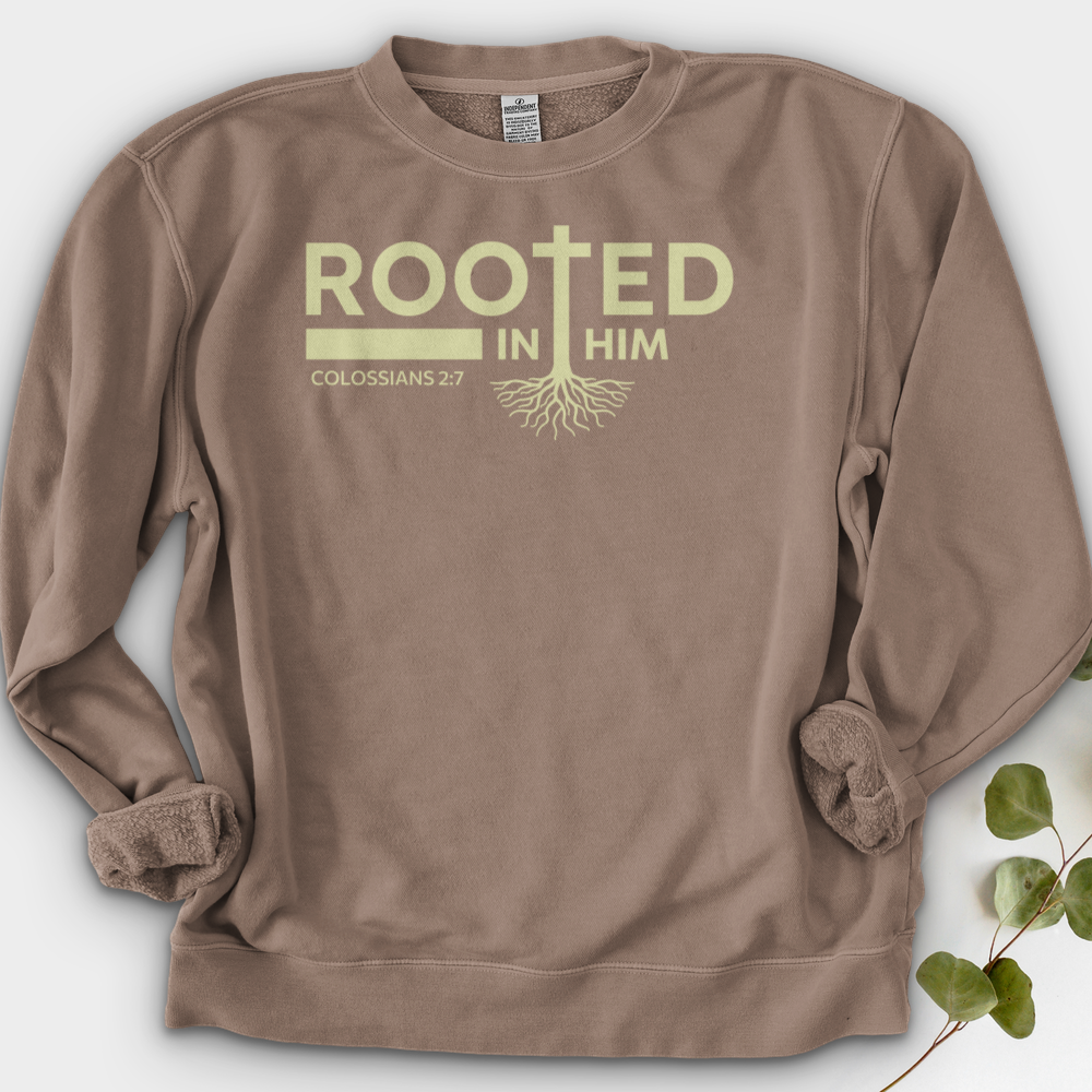 Rooted in Him Crewneck