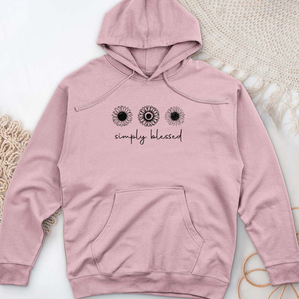 Simply Blessed Midweight Hooded Sweatshirt