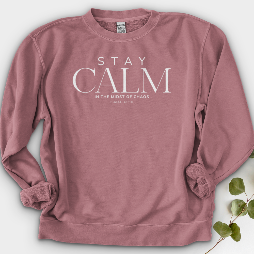 Stay Calm Crewneck
