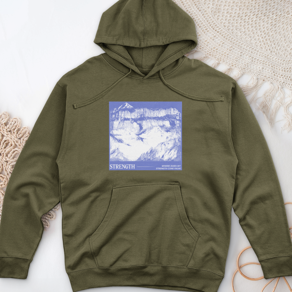Strength Midweight Hooded Sweatshirt