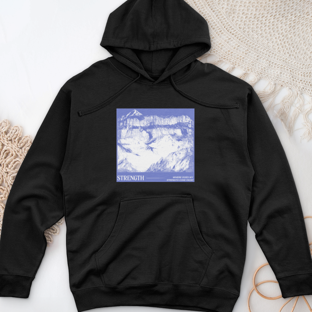 Strength Midweight Hooded Sweatshirt