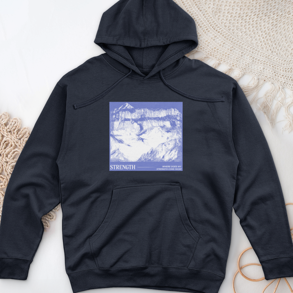 Strength Midweight Hooded Sweatshirt