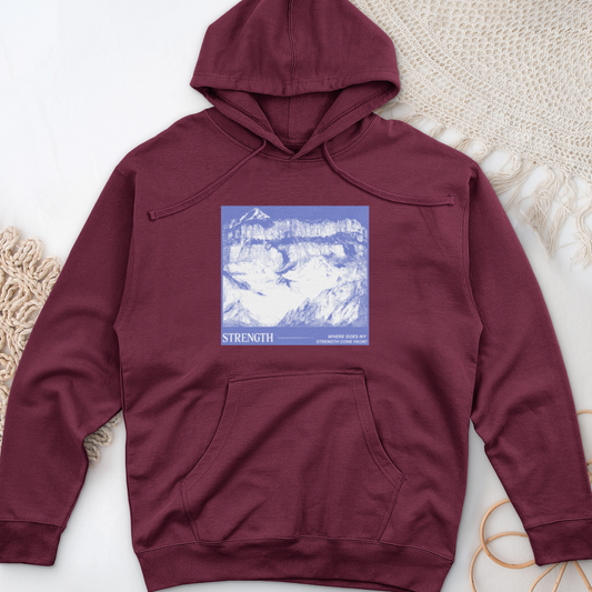 Strength Midweight Hooded Sweatshirt