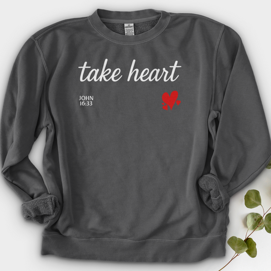 Take Heart Crewneck