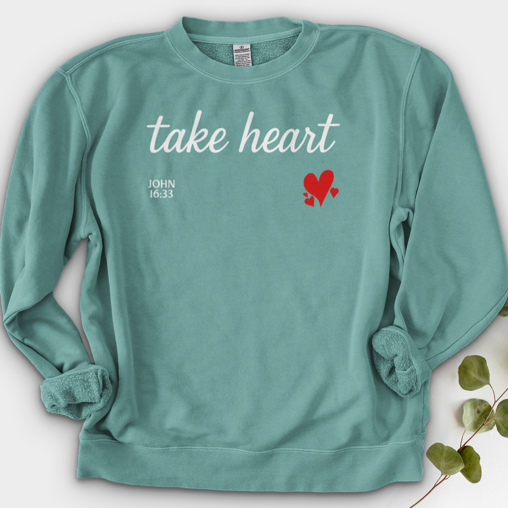 Take Heart Crewneck
