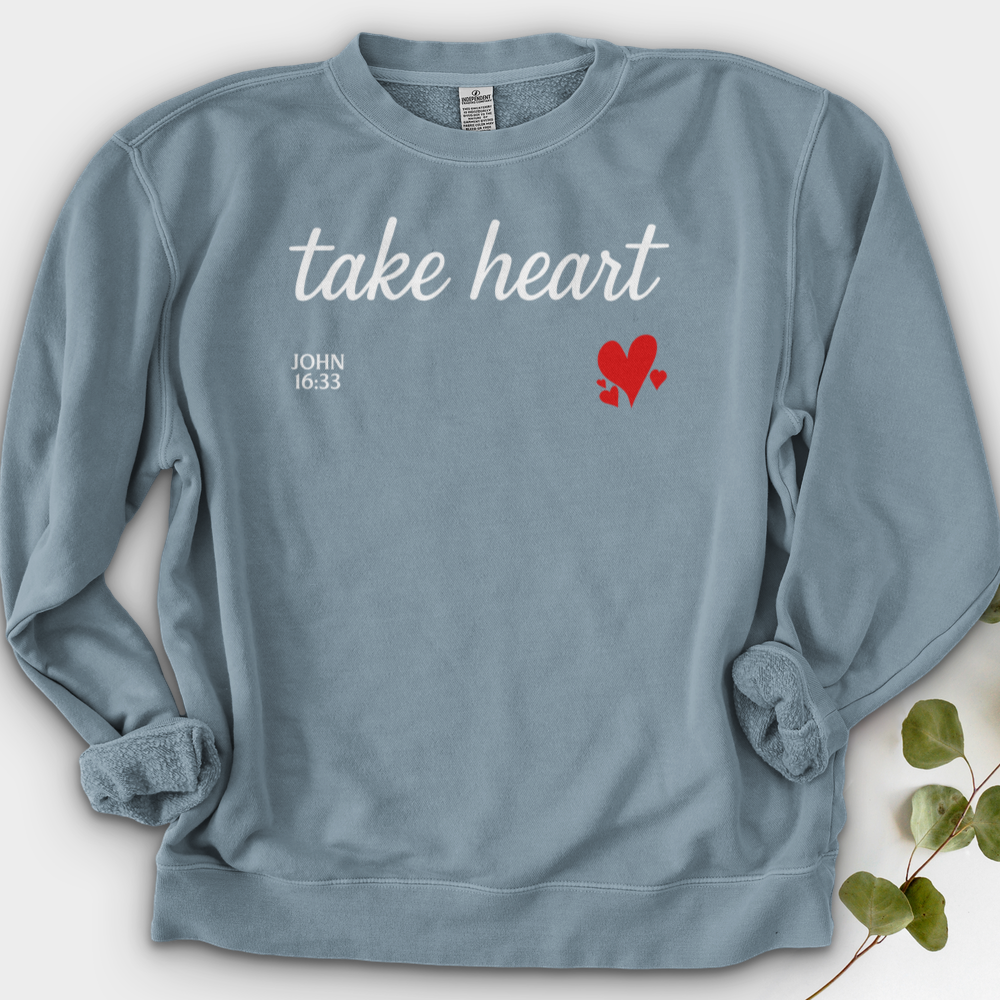 Take Heart Crewneck