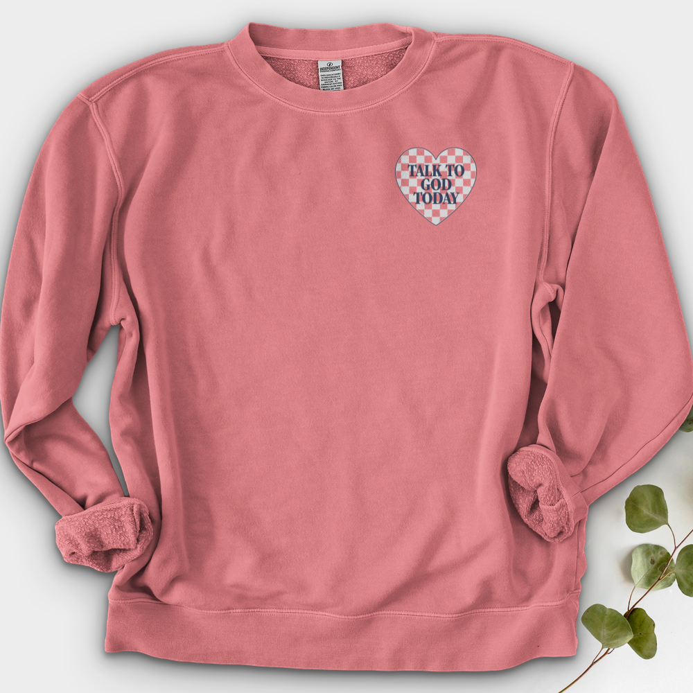 Talk To God Today Crewneck