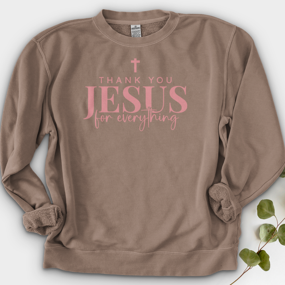 Thank You Jesus Crewneck