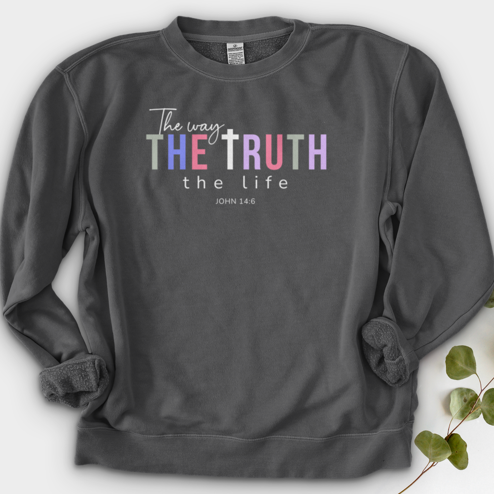 The Way the Truth the Life Crewneck