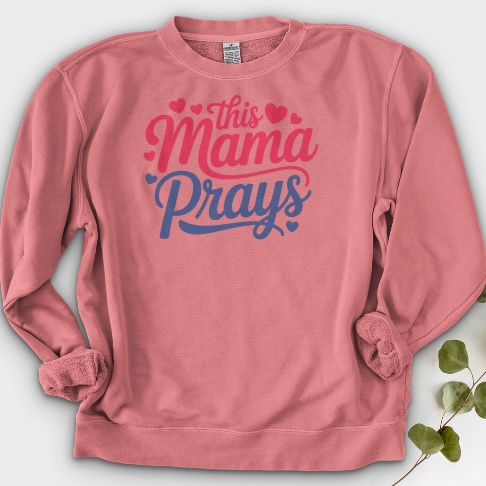 This Mama Prays Crewneck